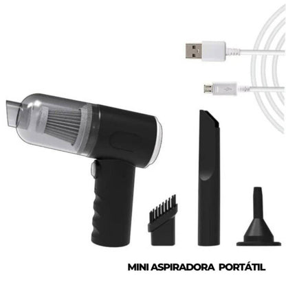 MINI ASPIRADORA PORTATIL MULTIFUNCIÓN