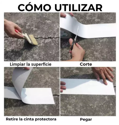 SealPro™ - Cinta Impermeable de Aluminio